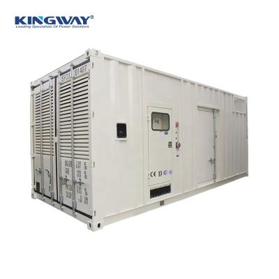 China ISO CE 50hz 1500rpm 1000kw 1250kva three phase water cooled diesel generators with cummins industry KGC1250S for sale