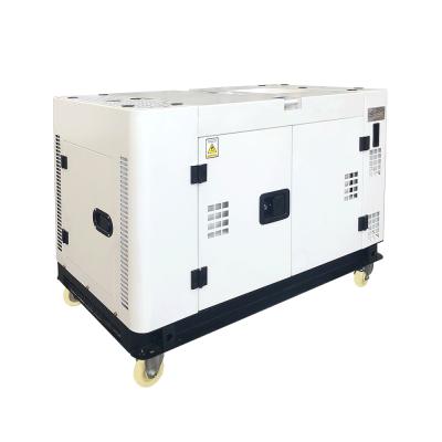 China CE Air Cooled 6kw 50hz 3000rpm 60hz 3600rpm Three Phase Silent Portable Gas Generator Home Use KN7500 for sale