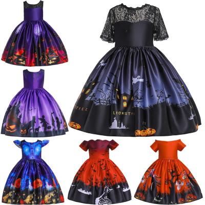 China 2022 New Design Children's Breathable Girl Princess Dress Children Baby Halloween Girl Costume Halloween Dress Cosplay Costume Wholesale for sale