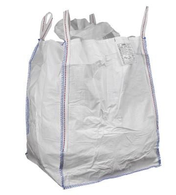 China Breathable 500kg 1000kg 1500kg 2000kg 1 Ton 2 Ton Jumbo Storage Bag Builder Bag With Top Skirt Construction Bag for sale