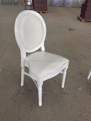 China European Stackable French Style Louis Chair Wedding Furniture Hotel Banquet Industrial Dining Chair for sale