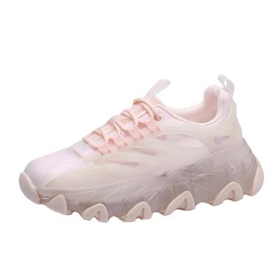 China XIDISO 2021 Trend Fashion Sneakers Women's Casual Shoes Women Mesh Breathable Sneakers Female Student Shoes Lace Up Sports for sale