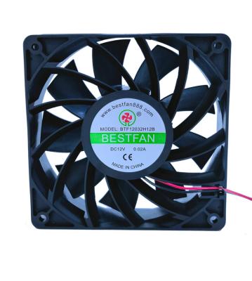 China Bestfan 12032 Double Ball Bearing DC 12V 24V 48V 72V 110V 220V Hotels 12032 DC Turbo Fan High Pressure Propeller Fan Brushless Fan for sale