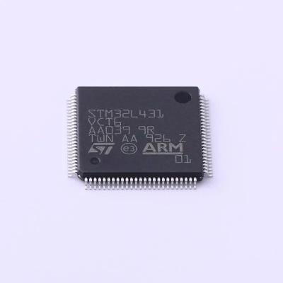 China Standard 32-bit ARM Cortex M4 RISC 256KB 1.8V/2.5V/3.3V Flash 100-Pin LQFP Tray Original STM32L STM32L431VCT6 MCU in stock for sale