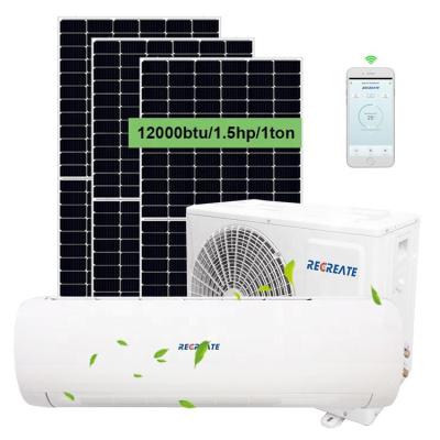 Cina 100% 100% Power Saving Solar R32 Solar Powered AC 1/1.5/2/3hp 12000btu Split Air Conditioner Solar AC Air Conditioner Solar Powered Home in vendita