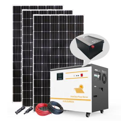 Cina 5KWH Long Life Solar Farm Complete Solar Battery System For Houses Power Supply in vendita