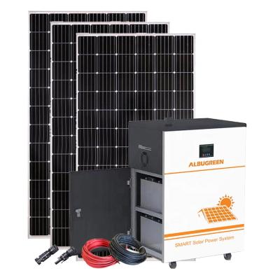 China 20kwh Home Off Grid Home Solar System Power With Lifepo4 Inverter Battery à venda