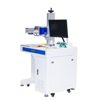 China Laser Fiber Laser Marker Color Raycus Metal 20W 30W 50W 100W Fiber Laser Marking Machine With Rotary for sale