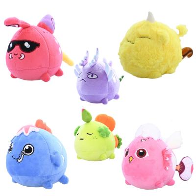 China Cute Fun Custom In Upcoming High Exp Level AAxie Axie Infinity Ultra Rare Kids Stuffed Animal Toys Game Chubby Lover Pluah Franco Camion for sale