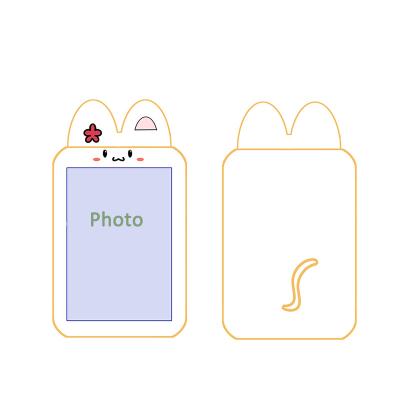 China kpop simple cool custom photocard holder portable handwork diy bank card holder cartoon protection card bag for sale