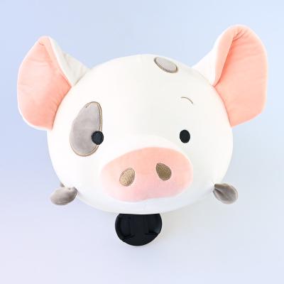 China Fun/Fashion Cute Cartoon Customized Pig Shaped Pillow Cushion Round Cute Pig Shaped Plush Pillow Animal Toys For Kids Adults for sale