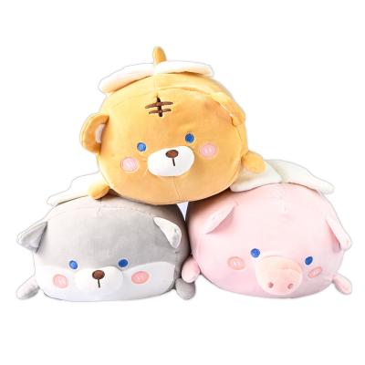 China High quality professional cute cartoon plushie custom logo anime plush toys dolls rest customization for promotion gifts for sale