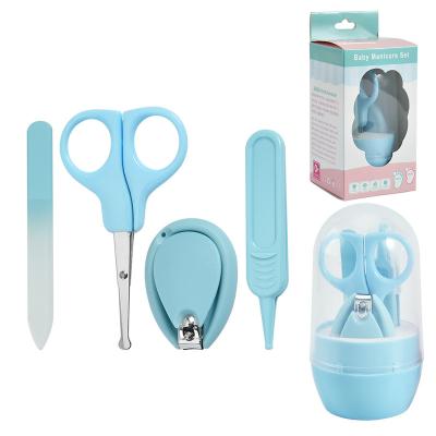 China Durable Mother and Baby Supplies Wholesale Baby Scissors Gift Box Creative Children's Nail Clippers Nail Clippers Baby Care Set for sale