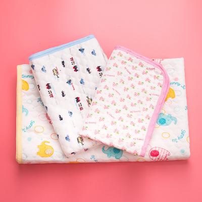 China Hot Selling Eco-freindly Mother and Baby Supplies Cotton Large Diaper Pad Eco-Friendly Waterproof Baby Changing Mat for sale