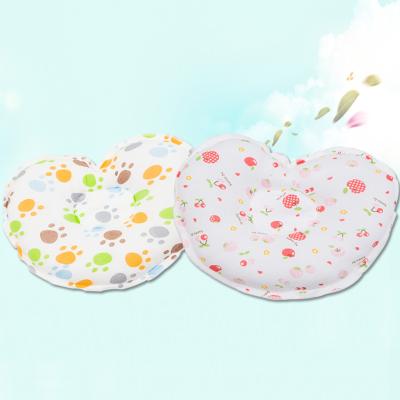 China Anti Dust Mite 2022 Cotton Baby Stereotype Pillow Baby Print Love Stereotype Anti-bias Head Pillow New for sale