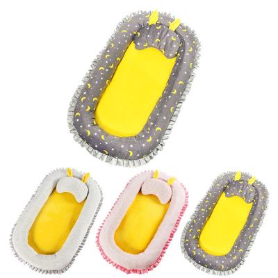 China Anti-static washable middle three-dimensional foldable sleep protection bed baby pressure-proof bed for sale