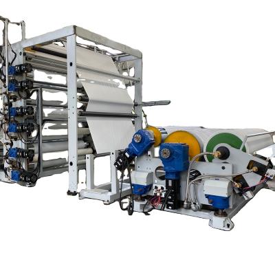 China 30:1 Fast Speed ​​Laminating Machine Automatic Double Press Extrusion For PP Woven Nonwoven Fabric for sale