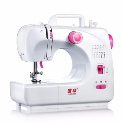 China New Long Home Use FHSM-508 Home Use T-shirt Sewing Machine With Foot Pedal for sale