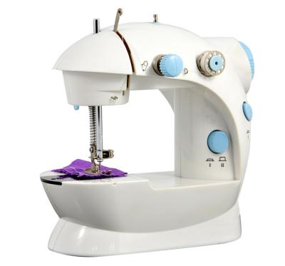 China FHSM-202 Hot Selling Home Fabric Mini Overlock Hand Sewing Machine for sale