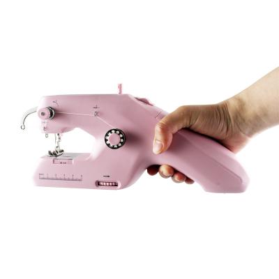 China Fabric Sewing ZDML-6 Portable Hand Held Double Stitch Sewing Machines For Home Or Travel Use for sale