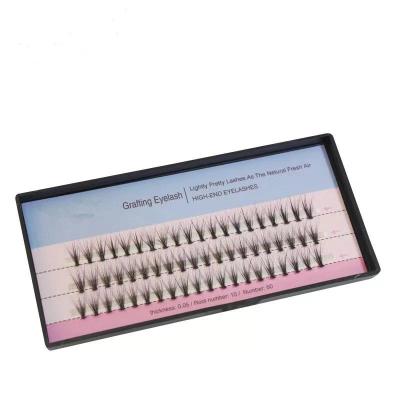 China 100% Real Korea Delicate Hand Made Eyelashes Pre Made Volume Fans 10D Eyelash Extensions for sale