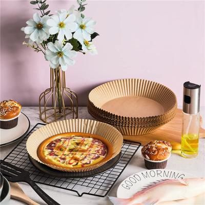 China Large Size Paper Cups Safe Disposable Greaseproof Oven Paper Baking Non Stick Airfryer Liner For Household Use Baking Baking Gri for sale