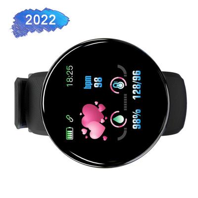 China 2022 Factory Price D18 1.33inch Touch Screen With Heart Rate Tracker Blood Pressure Smart Watch for sale