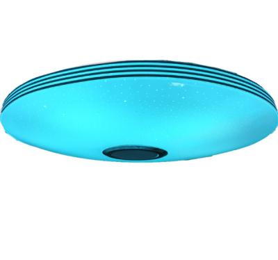 China 2021 waterproof radio magenetic smart led wireless speaker celing light with app control for home, bathroom for sale