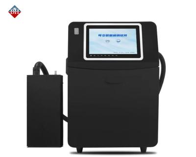 China Volledig automatische UV inkjetprinter voor groot formaat QR-code barcodeprinter Te koop