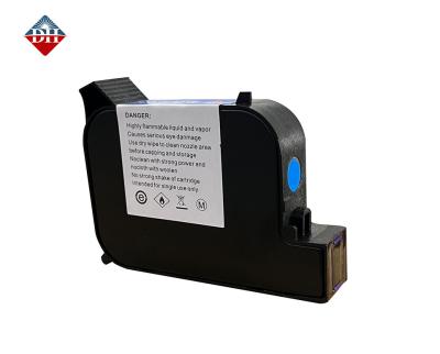 China Half inch inktcartridge 12,7 mm sneldrogend oplosmiddel inktcartridge Te koop