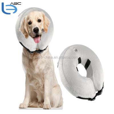 China Sustainable Neck Recovery Dog Inflatable Pet Collar for sale