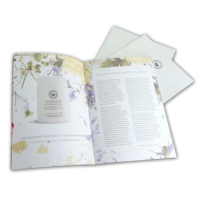 China Cheap Planner Factory Customized Color Paper Leaflet / Brochure / Booklet Printing for sale