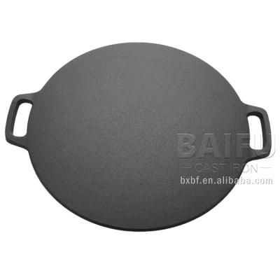 China Viable Factory Direct Supply Pre-Seasoned Cast Iron Dosa Pan Tawa Pan Crepe Pan 13.3-Inch for sale