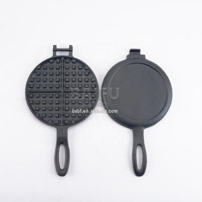 China Viable Old Fashioned Pan Waffle Iron Cookware Waffle Melt Maker for sale