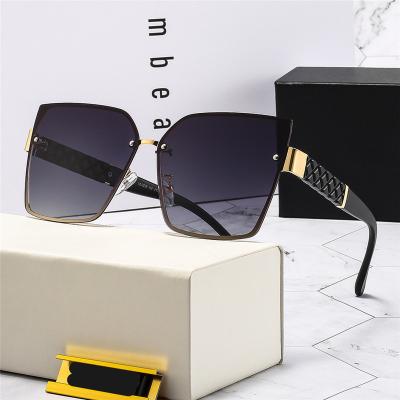 China 2022 Trendy Sunglasses Rimless Retro Womens Designer Sun Glass Man Sunglasses Fashion Women Luxury Shades for sale