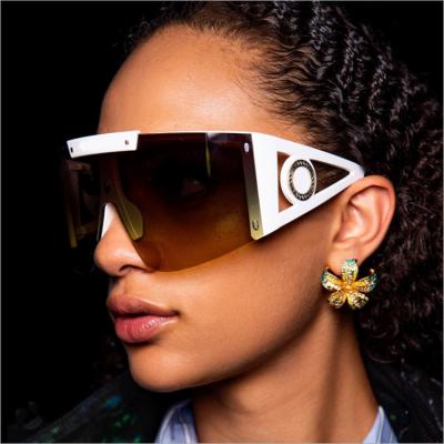 China 2022 Fashion Sun Glasses Sunglasses Women Wholesale Oversized Shades Shade Trendy Sun Glasses for sale