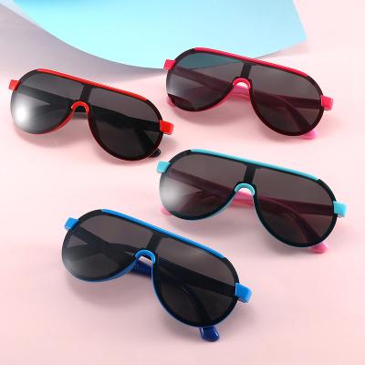 China Fashion Sunglasses Shade 2022 Custom Made Polarized Baby Kids Children Glasses Sunglasses for sale