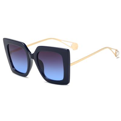 China Cat Eye Designer Trendy Photochromic Sunglasses Newest 2022 China Square Fashion Sunglasses for sale