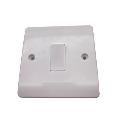 China Security Strip 1 Way BS UK Decorative Single Electrical Wall Switch for sale