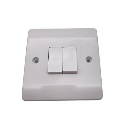 China SAA Safety Certification New Style Australia 2 Gang Electrical Wall Switch 250V for sale