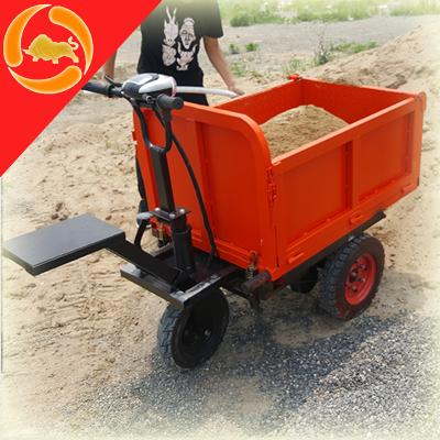 China Durable Grain Tipper Trailer For Sale / Used Tipper Trucks For Europe Market / Bin Tipper For Forklift for sale