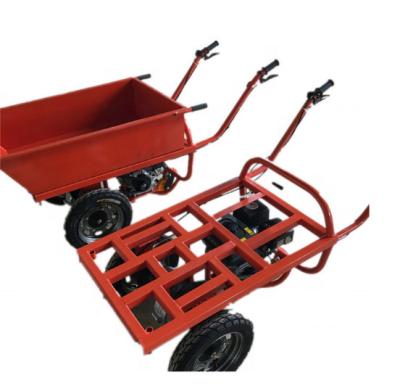 China Durable electric wheelbarrow and gasoline narrow wheelbarrow suitable in the complicated terrain for sale