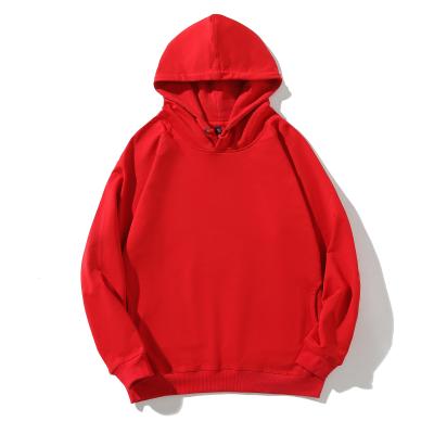 China Fashion Anti-shrink High Quality White Cotton Custom OEM Pullover Hoodie for sale