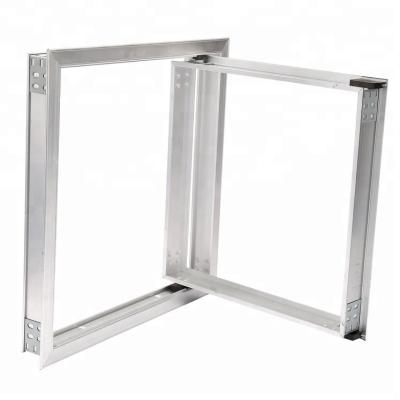 China Virtually Invisible Concealed Ceilings Drywall Access Panel 400*400 Push Lock Available for sale