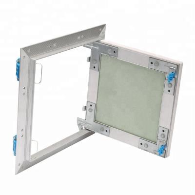 China Ceilings And Walls Ceiling Door Of Aluminum Frame With Blue Plasterboard / Trpdoor / Hatch for sale