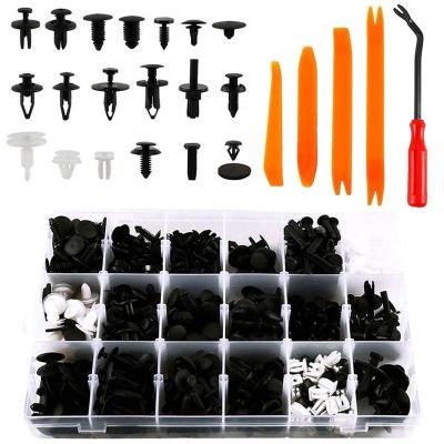 China Automotive Parts 435PCS Buckle Box Fasteners Body General Automotive Plastic Nylon Fasteners Flattening Automotive Fasteners for sale