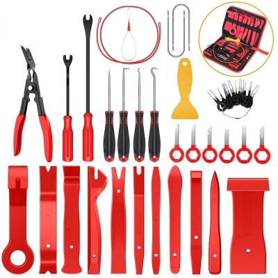 China Automotive Parts 40 Piece Trim Removal Tool Auto Repair Tool Precision Hook Inner Lift Scraper and Pick Set Connector for sale