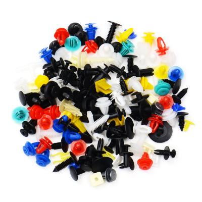 China Universele Gemengde Automotive Auto Fastener Parts Auto Bumper Clips Retainer Automobile Bevestiging Rivet Deur Panel Lining Voor Alle Auto for sale