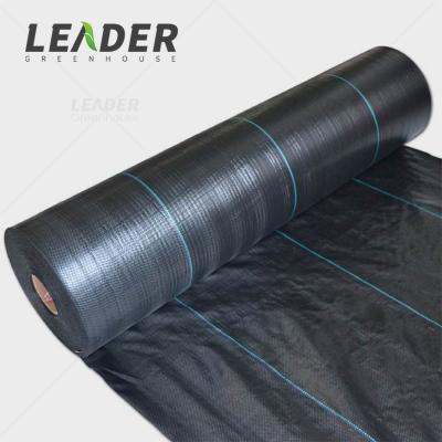 China Greenhouse Seedling Growing Agricultural Price Mulch Weed Control Mat Rubber Cloth Anti Weed Mat Foshan en venta