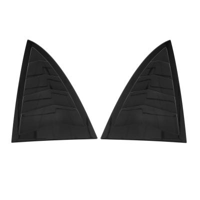 China FAST High Quality Quarter Style Side Window Canopy Gloss Black For Tesla Model 3 for sale